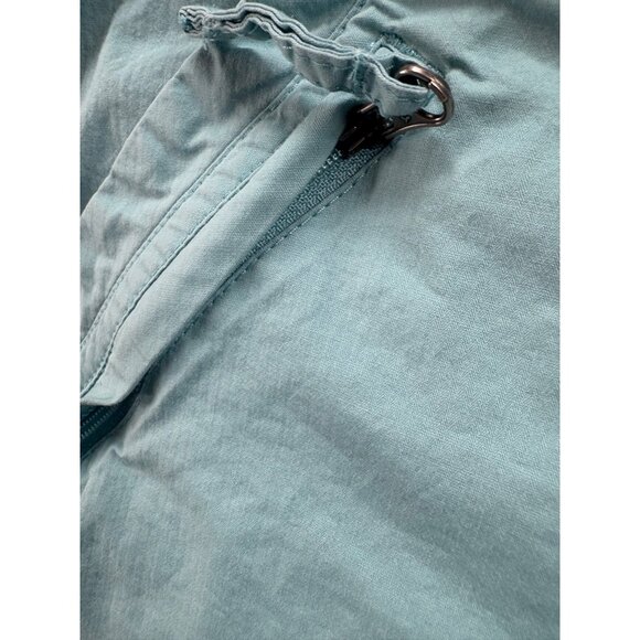 L.L. Bean Womens Light Blue Convertible Roll-Up Pants 12 Pet Cotton Blend - Picture 11 of 12